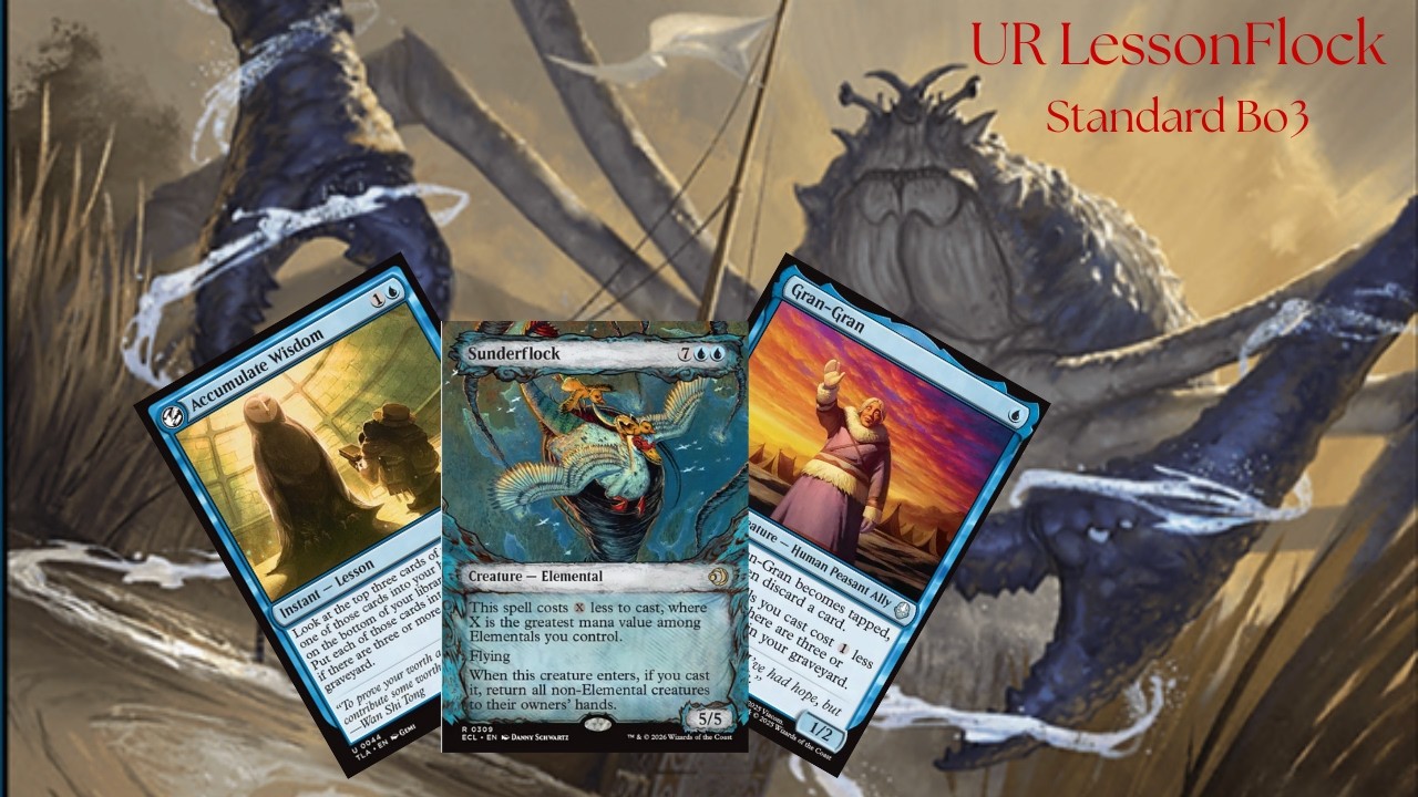 The Unholy Offspring of Lessons and Spellementals | UR LessonFlock MTG Arena Bo3