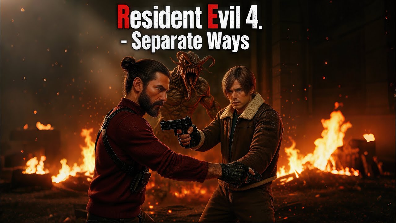 ФИНАЛ:БОССЫ ТАК И СЫПЛЯТЬСЯ!► Resident Evil 4 Remake : DLC Separate Ways #2