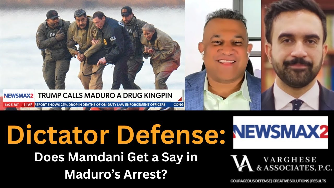 Dictator Defense: Does Mamdani Get a Say in Maduro's Arrest? | Vinoo on Newsmax 2