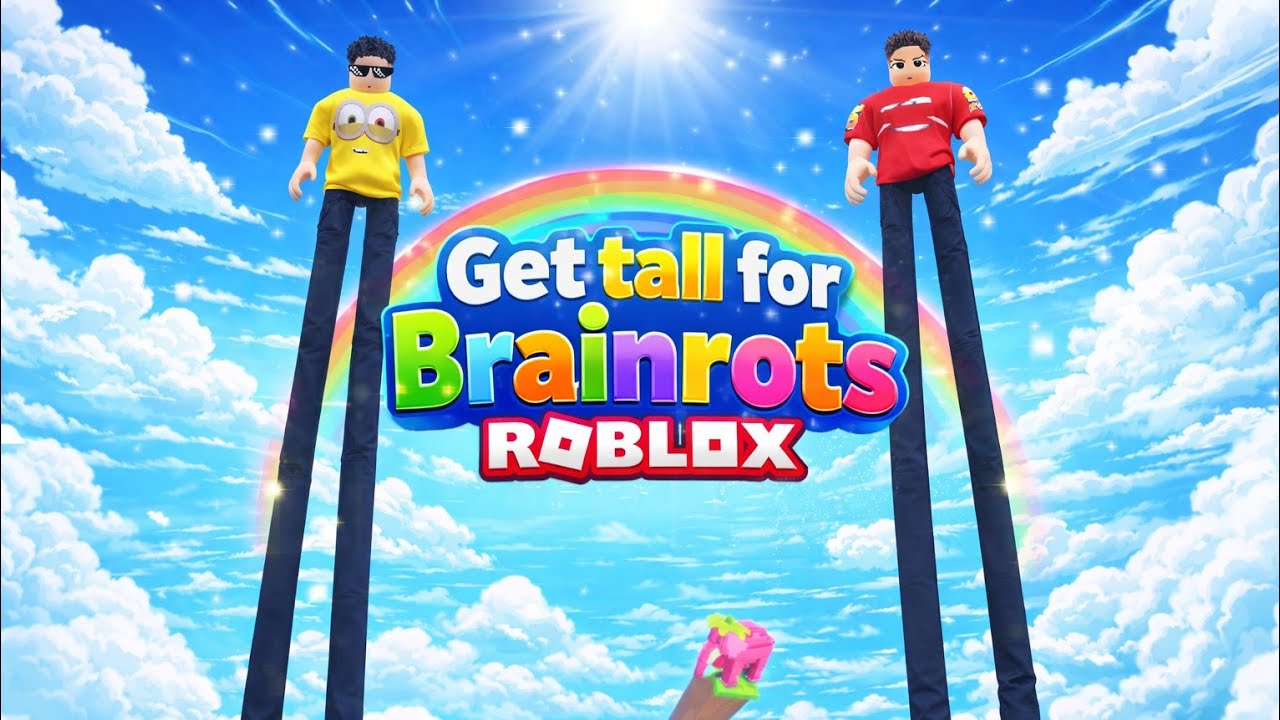 Këmbët e Mia Arritën Deri në Qiell! 😱☁️ | Get Tall for Brainrots Roblox