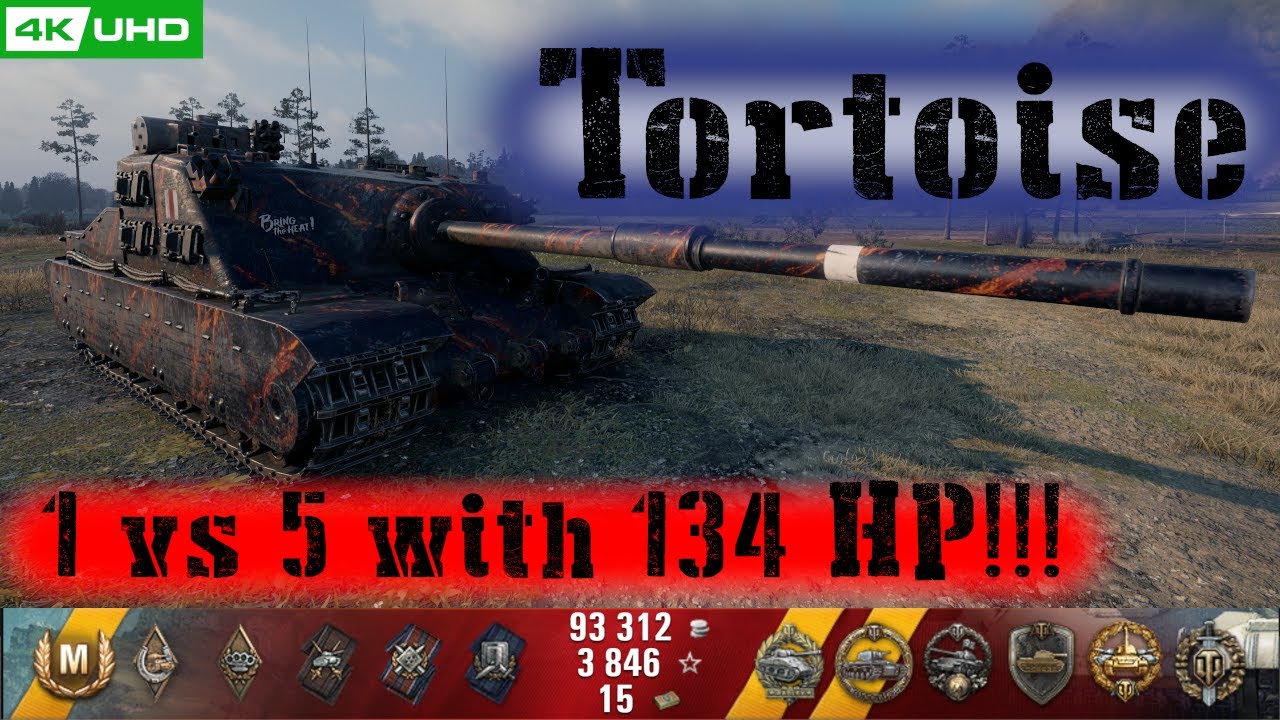 World of Tanks Tortoise Replay - 8 Kills 8.1K DMG(Patch 1.6.0)