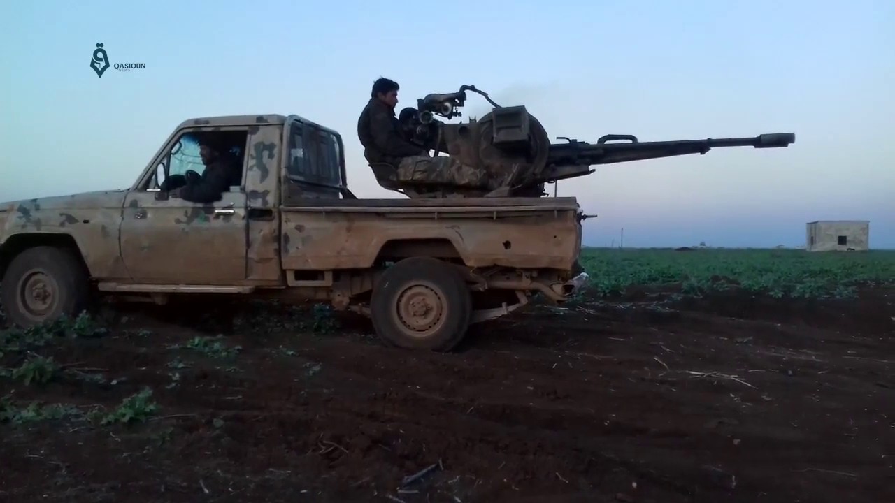 Hama: Syrian opposition bombard Buraidej base 26-3-2017