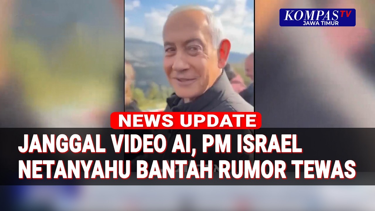 Netizen Curiga Video Netanyahu Penuh Kejanggalan, PM Israel Tegas Bantah Rumor Tewas!