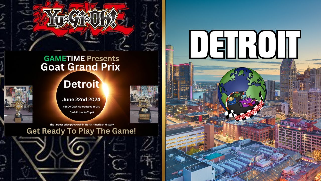 Yu-Gi-Oh! Goat Grand Prix Detroit Live! Hosted by Gametime Michigan