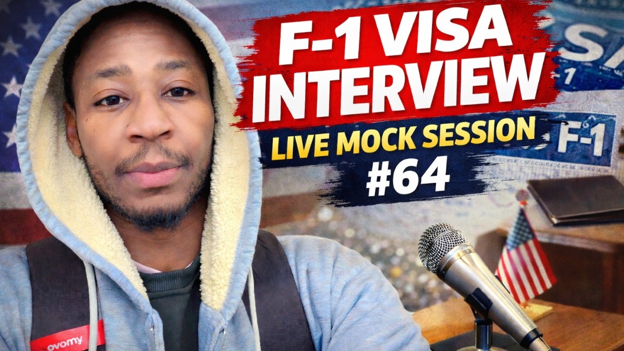 F-1 Visa Interview Mock Session with Pro Tips #64