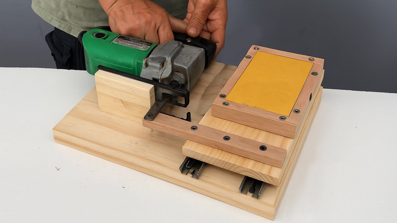 INCREÍBLE IDEA con una CALADORA ¿Funciona o no? 🔧✨ | Proyecto de Carpintería Casera