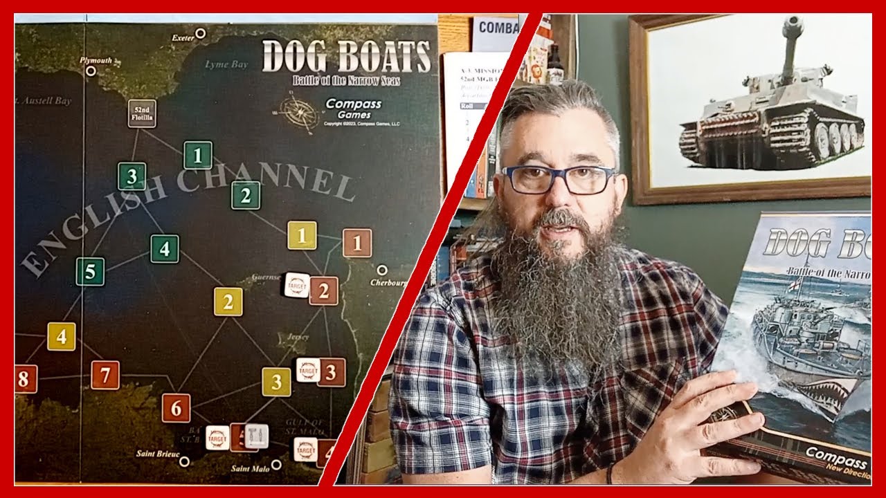 Can my gunboat squadron survive? Solitaire Dog Boats Wargame