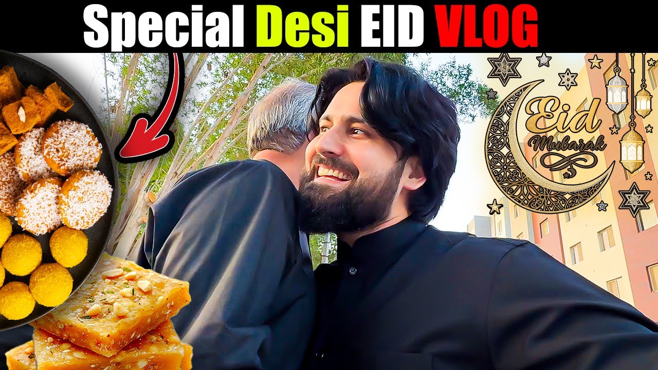 Eid 2025 Celebration in Jeddah | Desi Family Vlog, Albaik Food & Saudi Street Life