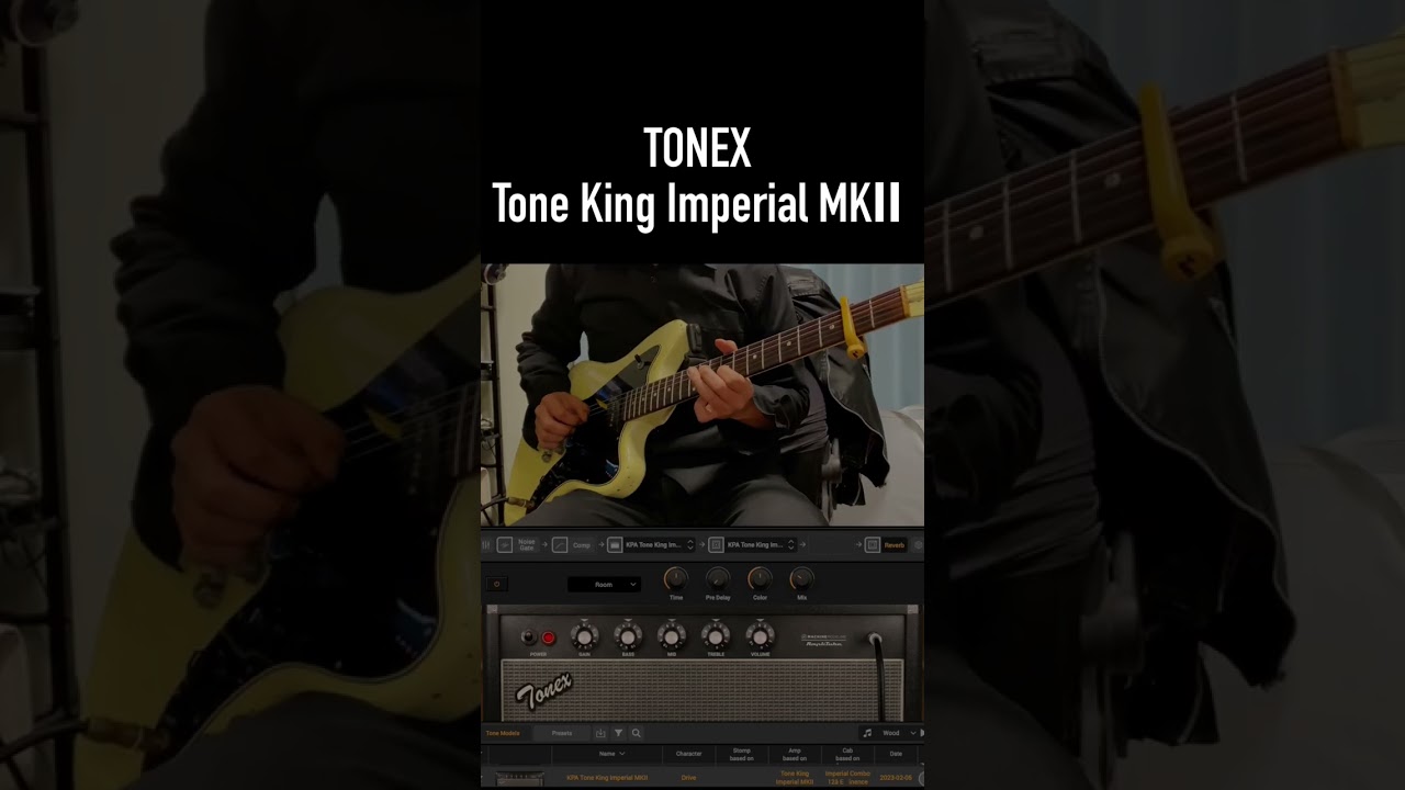 [TONEX] Tone King Imperial MKⅡ Guitar Play #shorts