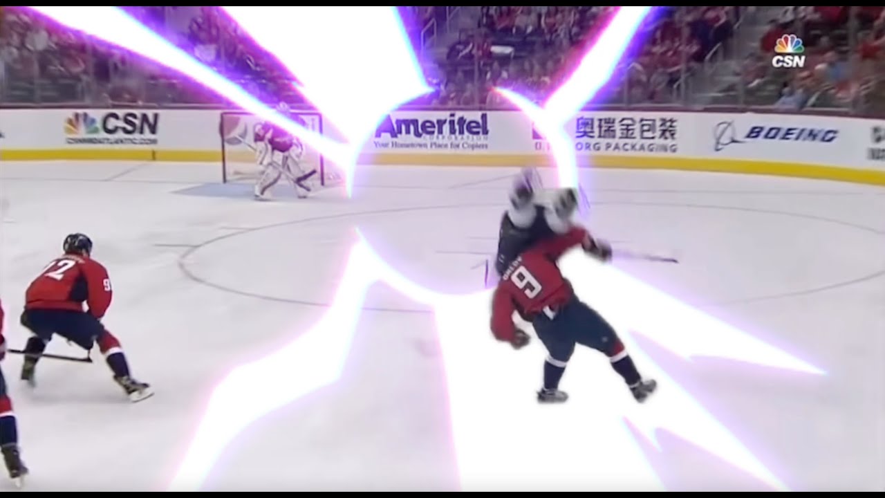 HARD NHL HITS - Hockey Edit #Shorts