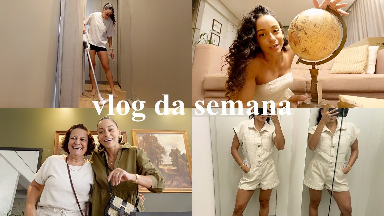 Compras de casa, minha mãe veio me ver, faxina no ap, corri 28km, fotos antigas, gravando com Ana...