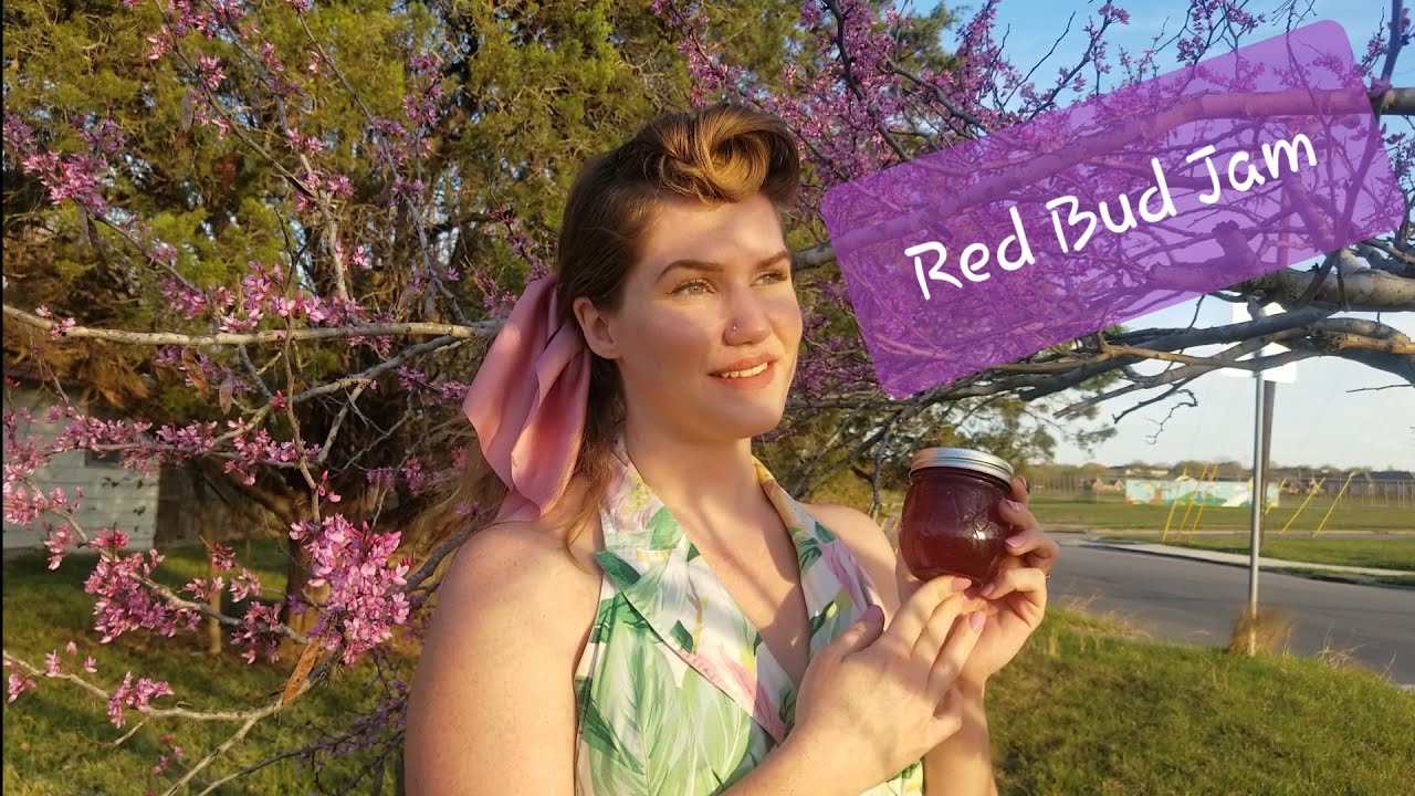Foraged Retro Red Bud Jam / Jelly - Retro Time Machine