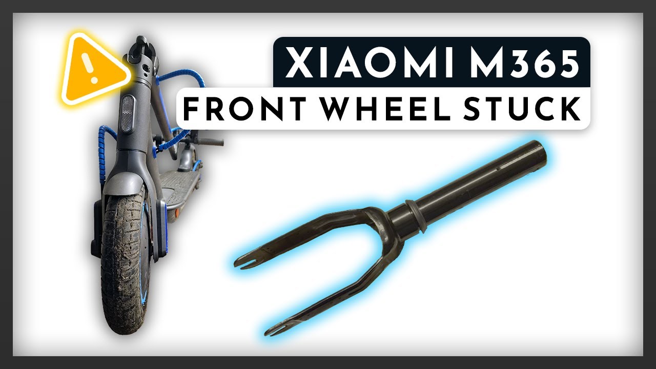 Front wheel FORK replacement - Xiaomi M365 Electric Scooter