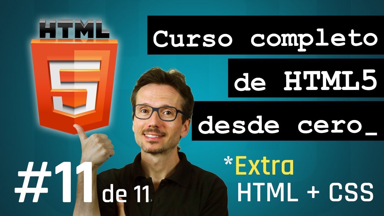Añadir CSS | CURSO completo de HTML5 desde cero (11/11)