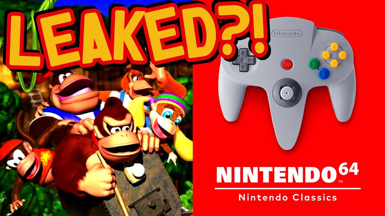 DK64 ПОДТВЕРЖДЕН — УТЕЧКИ ИЗ Nintendo Switch Online