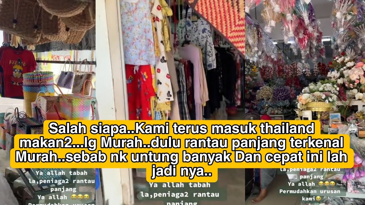 RANTAU PANJANG KELANTAN SUNYI SELEPAS HARGA DIESEL NAIK!!! Kesian dekat peniaga