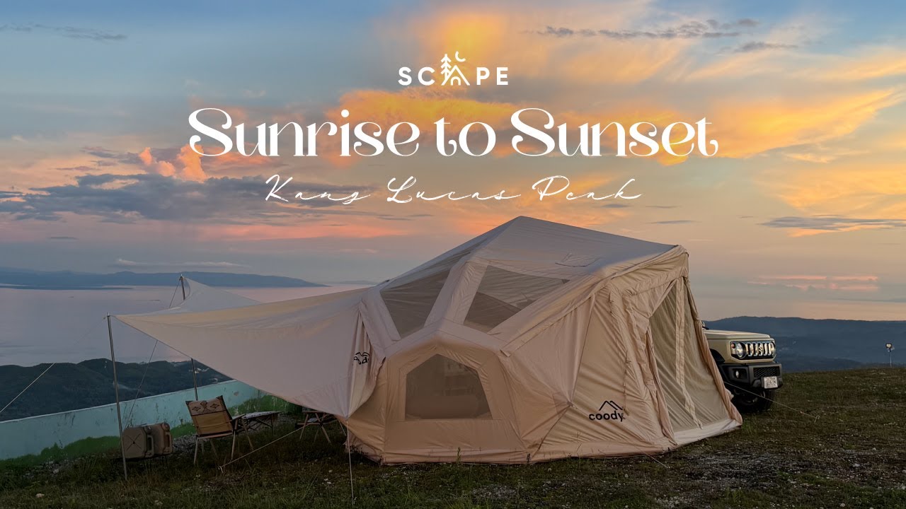 Car Camping at Kang Lucas Peak | Coody Bestona Air Tent | Suzuki Jimny 5 Door | Cebu Philippines