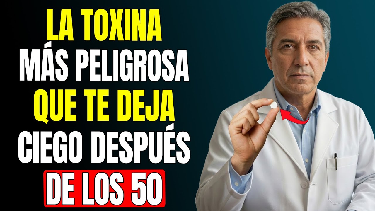 ¡ALERTA! La Toxina más Peligrosa que Causa Ceguera y Daña los Ojos Después de los 50 (Evítalos Ya)