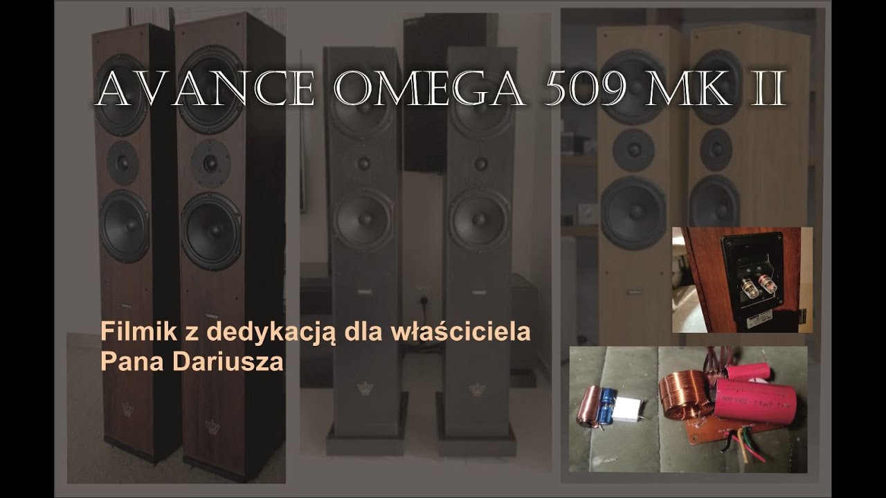 Avance Omega 509 MK II Speakers, kr&oacute;tko i treściwie [Wilk-Audio-Projekt]