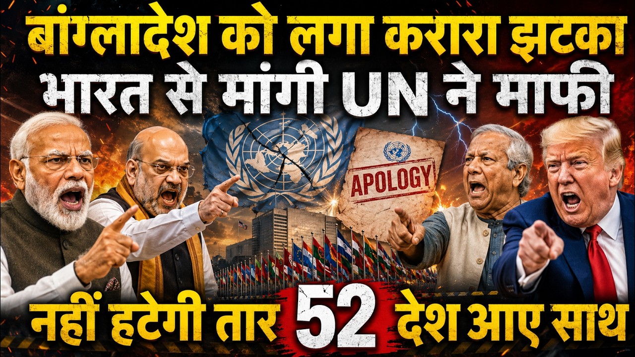 UN vs India? Bangladesh Border Fencing Row Takes a Dramatic Turn | India's Big Response Revealed