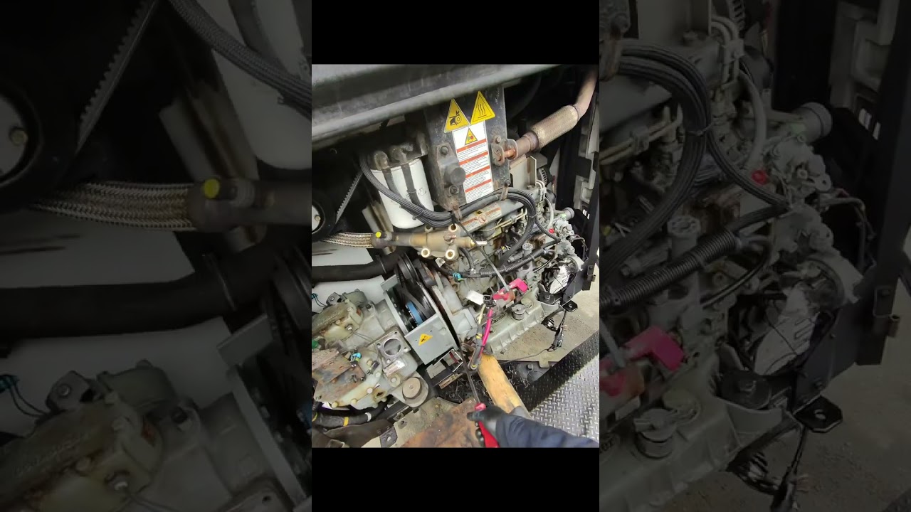 Repairing everything on reefer trailer, almost  #content #shortsfeed #mechanic #repair 