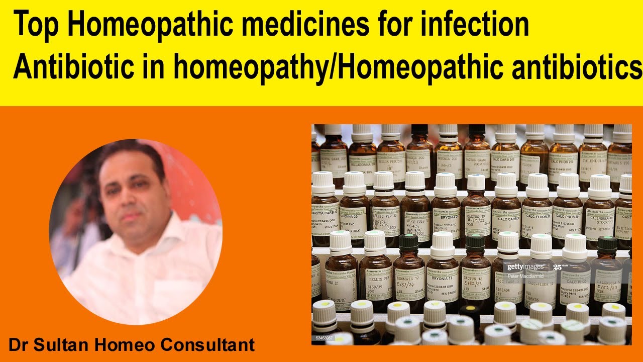 Top homeopathic medicines for infection | antibiotic in homeopathy | homeopathic antibiotics in hind