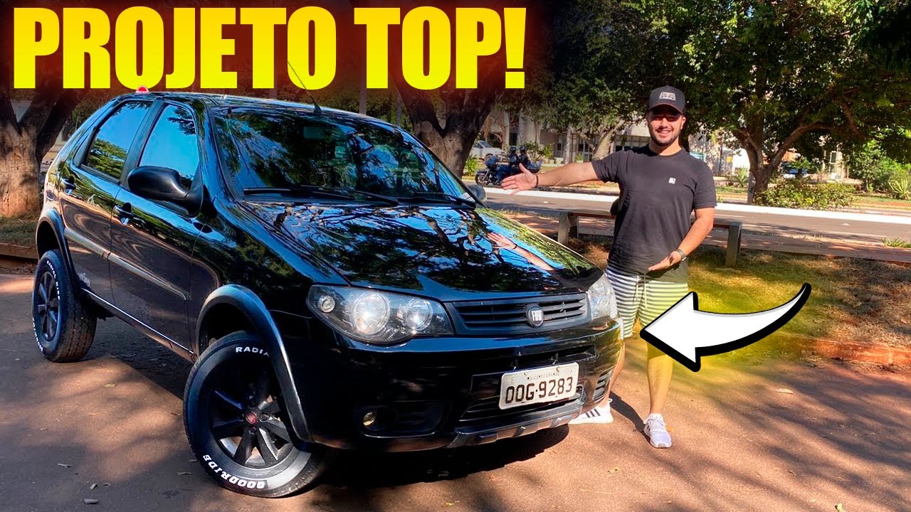 PALIO WAY COUNTRY RANCHEIRO ERGUIDO COM PNEUZÃO!!