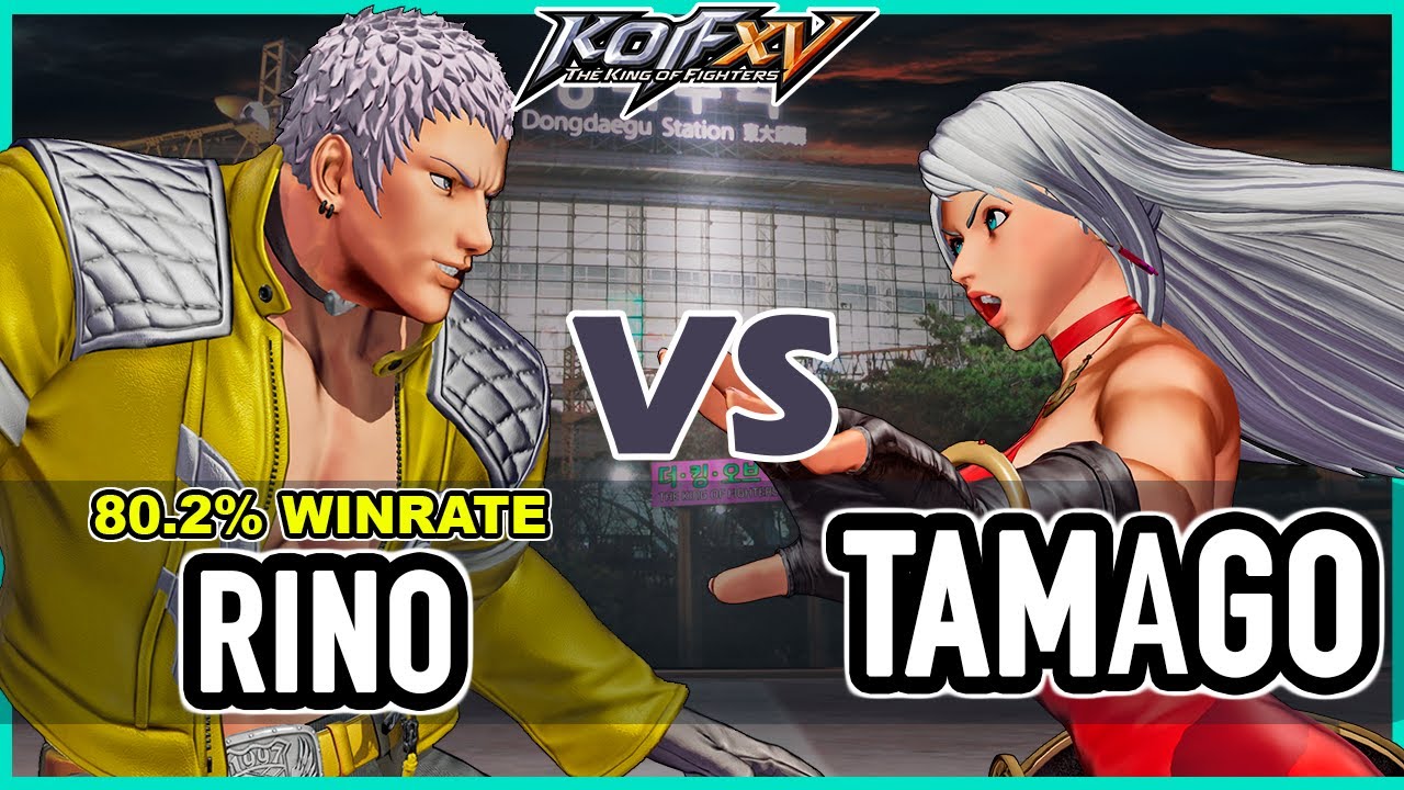 KOF XV 🔥 Rino (O.Yashiro/Yashiro/Ash) vs Tamago (Kyo/B.Jenet/Krohnen) 🔥 Steam