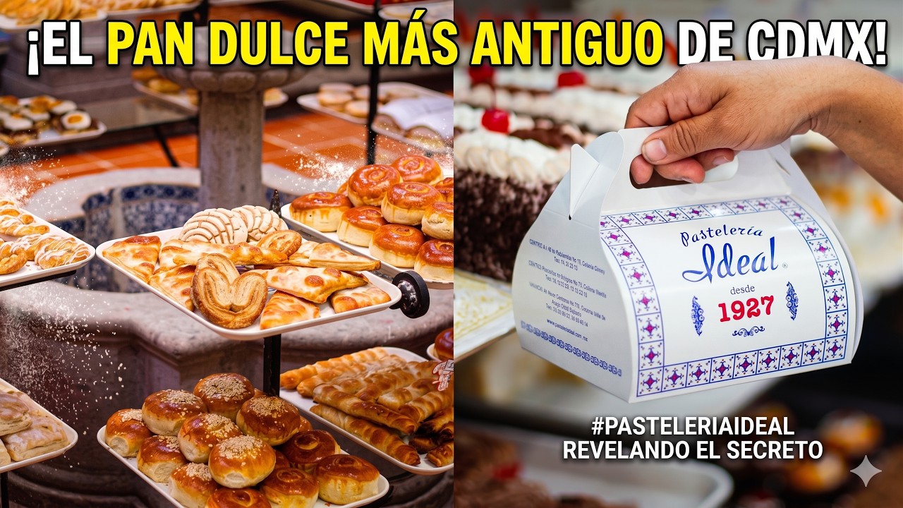 ¡Así es la Panadería La Ideal en CDMX! 🥖 | Un Viaje por la Tradición y el Sabor