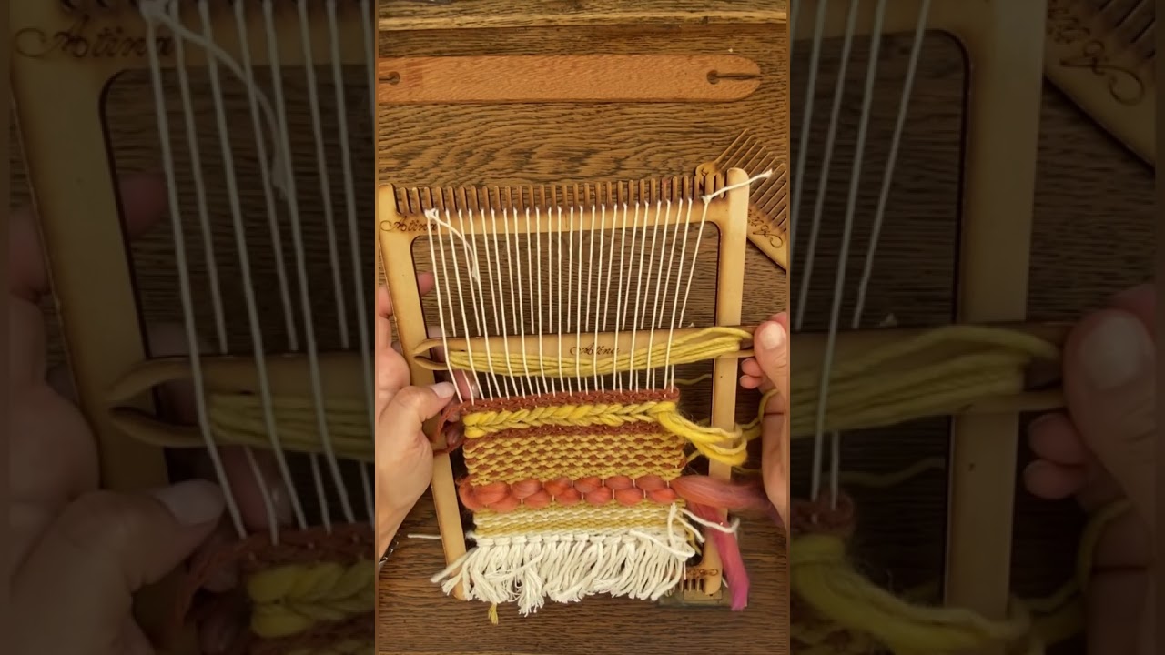 Curso de tapiz decorativo en telar: Parte 4