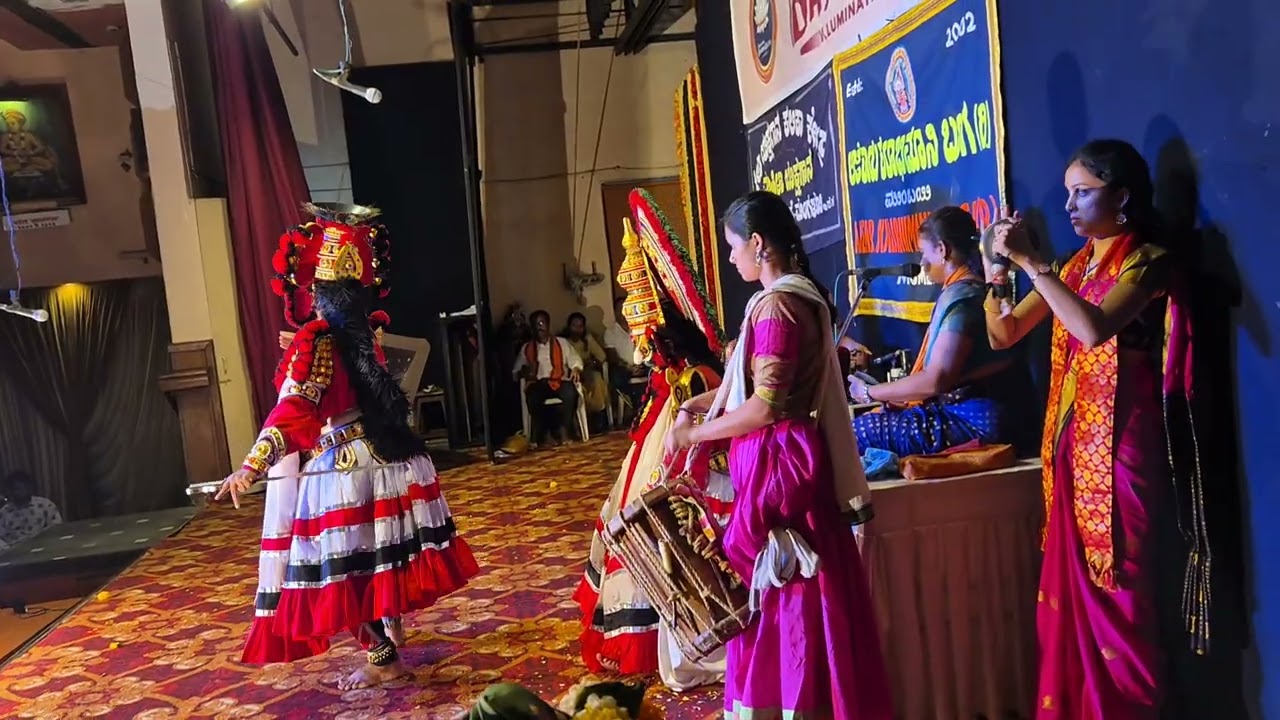 ತರುಣಿ ಅಲ್ಲ..ಅವಳು ಆದಿ ಮಾಯೆ.. #ಮುಂಬೈ ನಗರ ಸಂಪೂರ್ಣ ಮಹಿಳಾ ಯಕ್ಷಗಾನ #ಶ್ರೀಶ ಕಲಿಕಾ ಕೇಂದ್ರ ತಳಕಲ ಬಜ್ಪೆ.