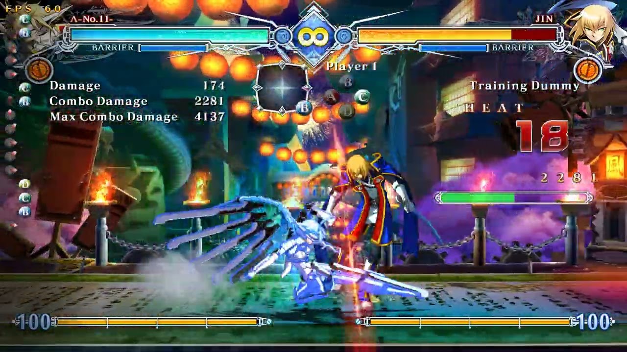 BB:CF Max Range 5b combo