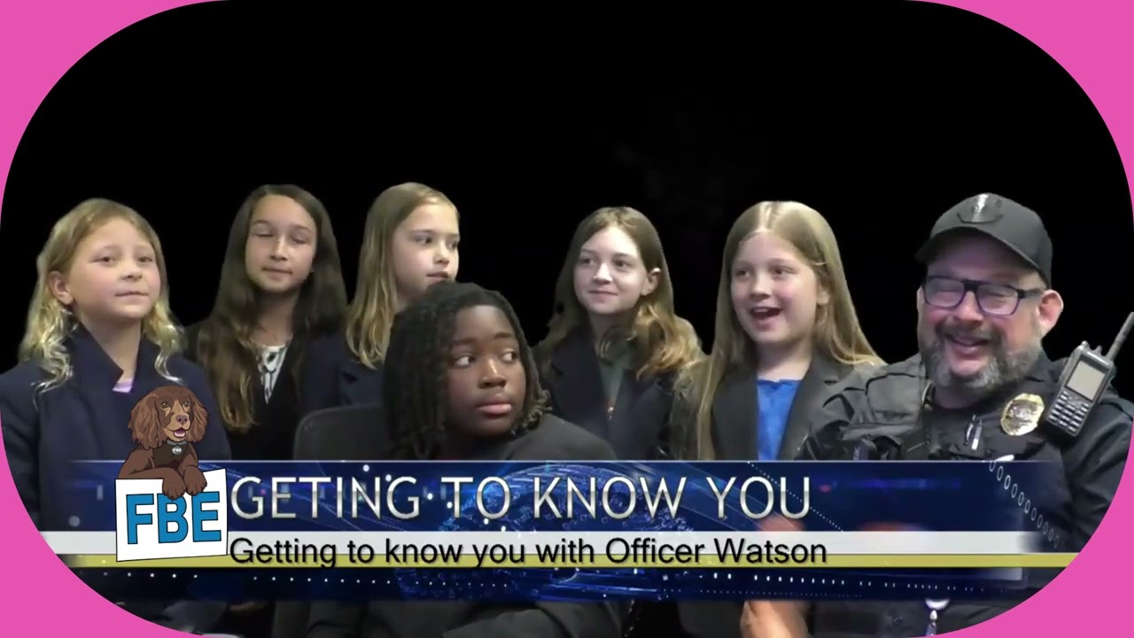 Getting To Know Our New SRO Officer Watson
