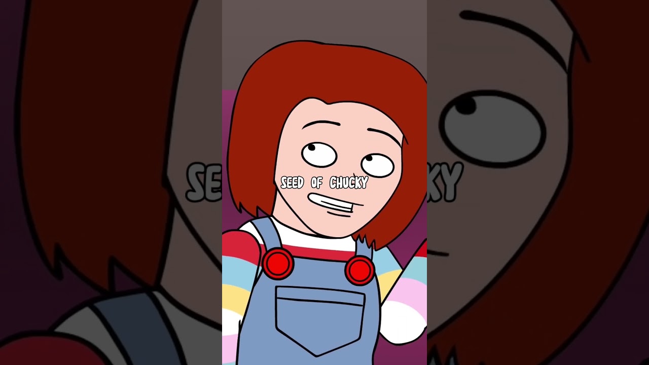 Child's Play VS Chucky (Animated Parody) #shorts