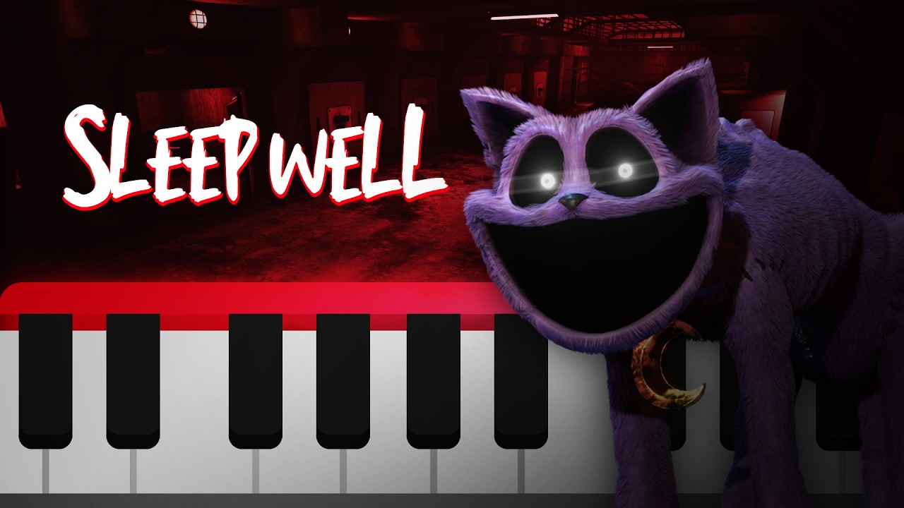Sleep Well - Tutorial Piano Facil - Poppy Playtime