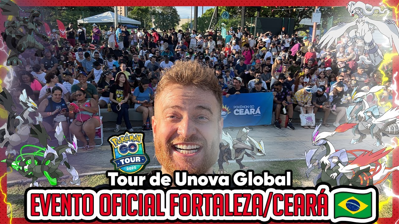 CHUVA DE SHUNDO 100% SHINY NO MAIOR EVENTO GO TOUR UNOVA FORTALEZA/CEARÁ🇧🇷 ft. @pelozinnPokémon GO