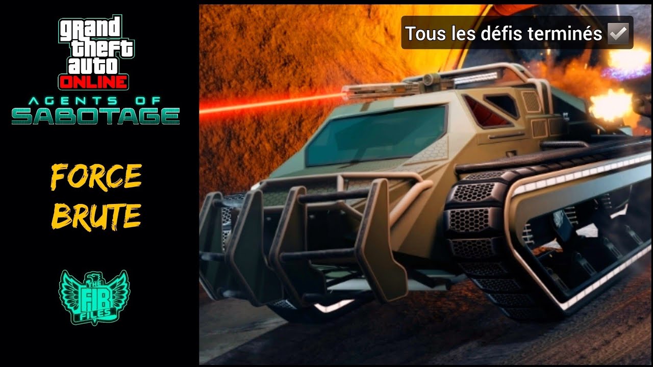 Force Brute - Dossier FIB [Tous les défis complétés] GTA Online
