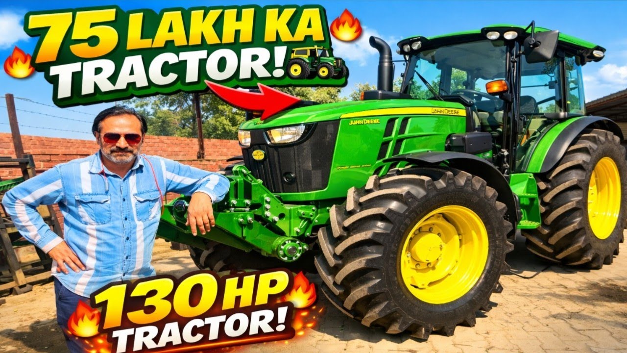 75 Lakh Ka 130 HP Tractor 🔥 | India Ka Powerful Tractor Review