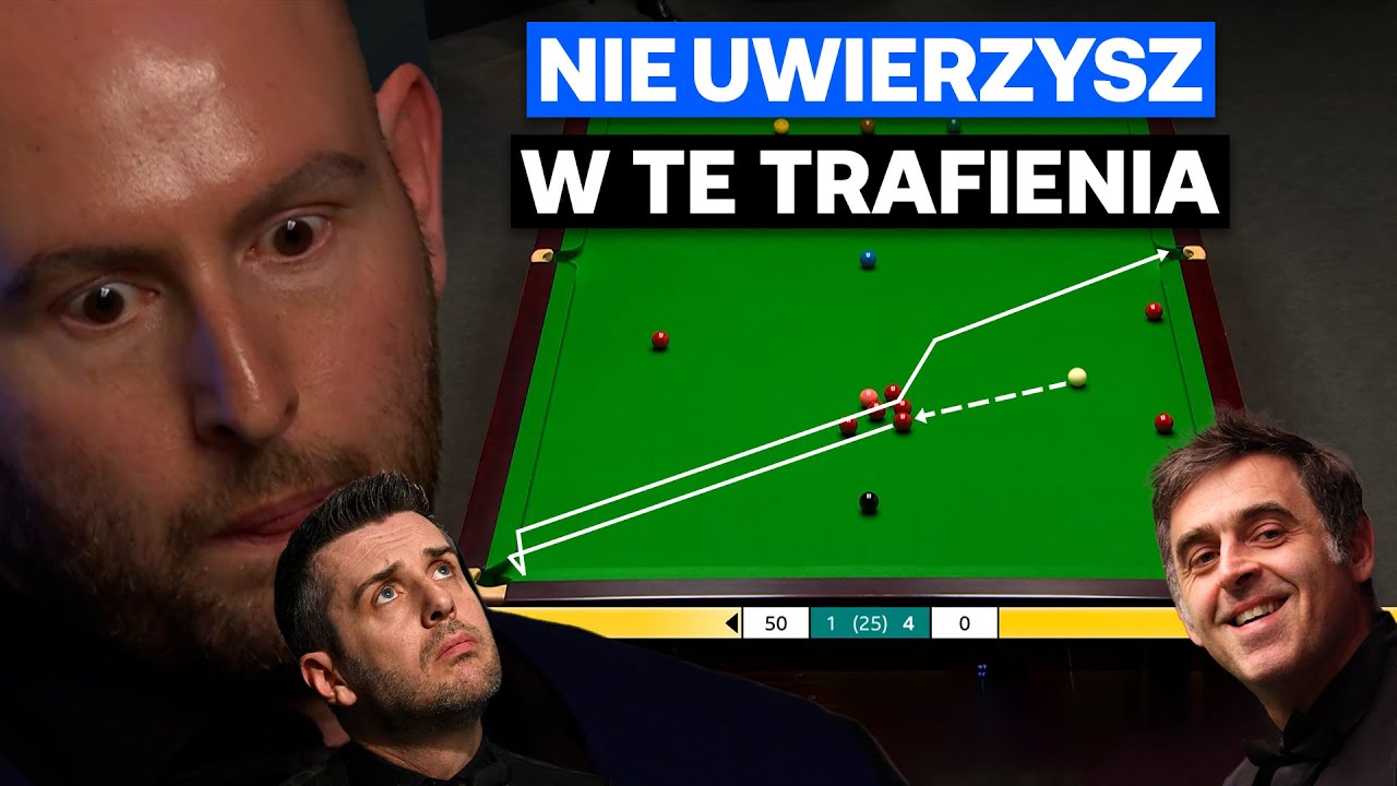 Top 15: Największe FUKSY i najciekawsze zagrania na mistrzostwach świata w snookerze 2023