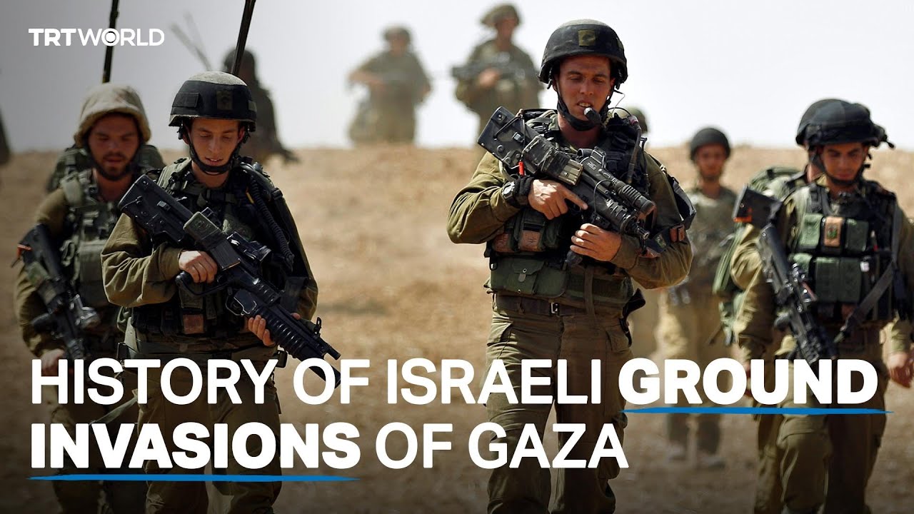 A history of Israeli ground invasions of Gaza