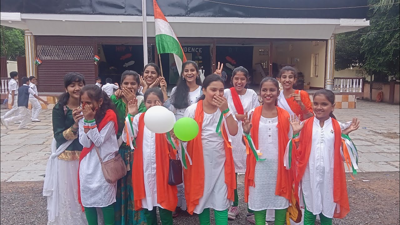 Happy Independence day#The noble school@Gulbarga,karnataka#August 15, 2022#100'feet flag