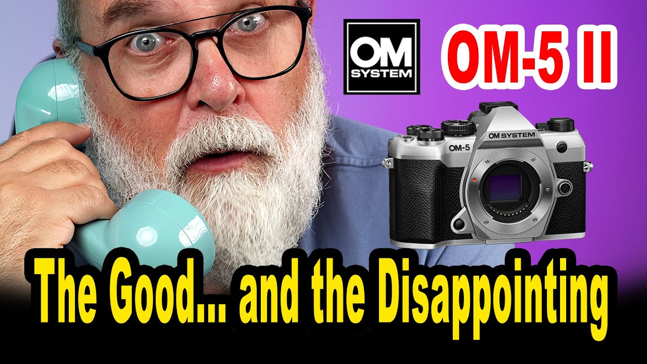 New OM System OM- 5 II A good camera despite a disappointing evolution - IN ENGLISH