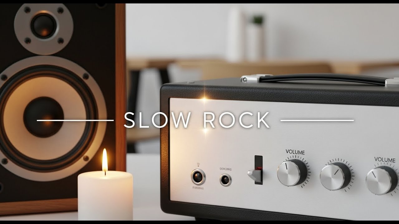 Slow Rock Music That Touches the Heart ❤️ Emotional Guitar Ballad for Night Listening