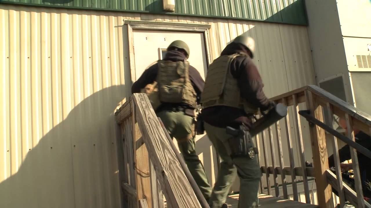 Police train on UofL property