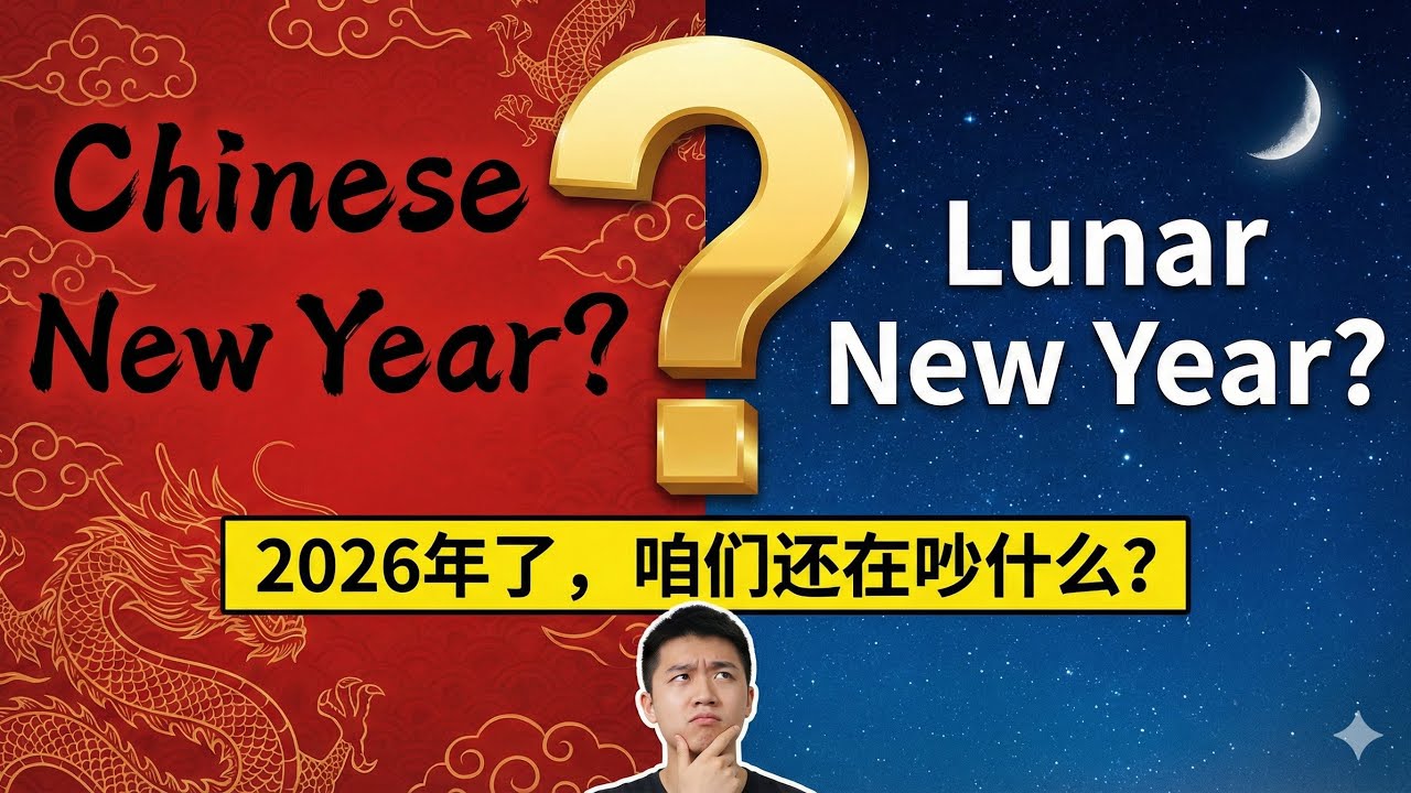 叫 Chinese New Year 还是 Lunar New Year？一招教你高情商化解海外社交尴尬