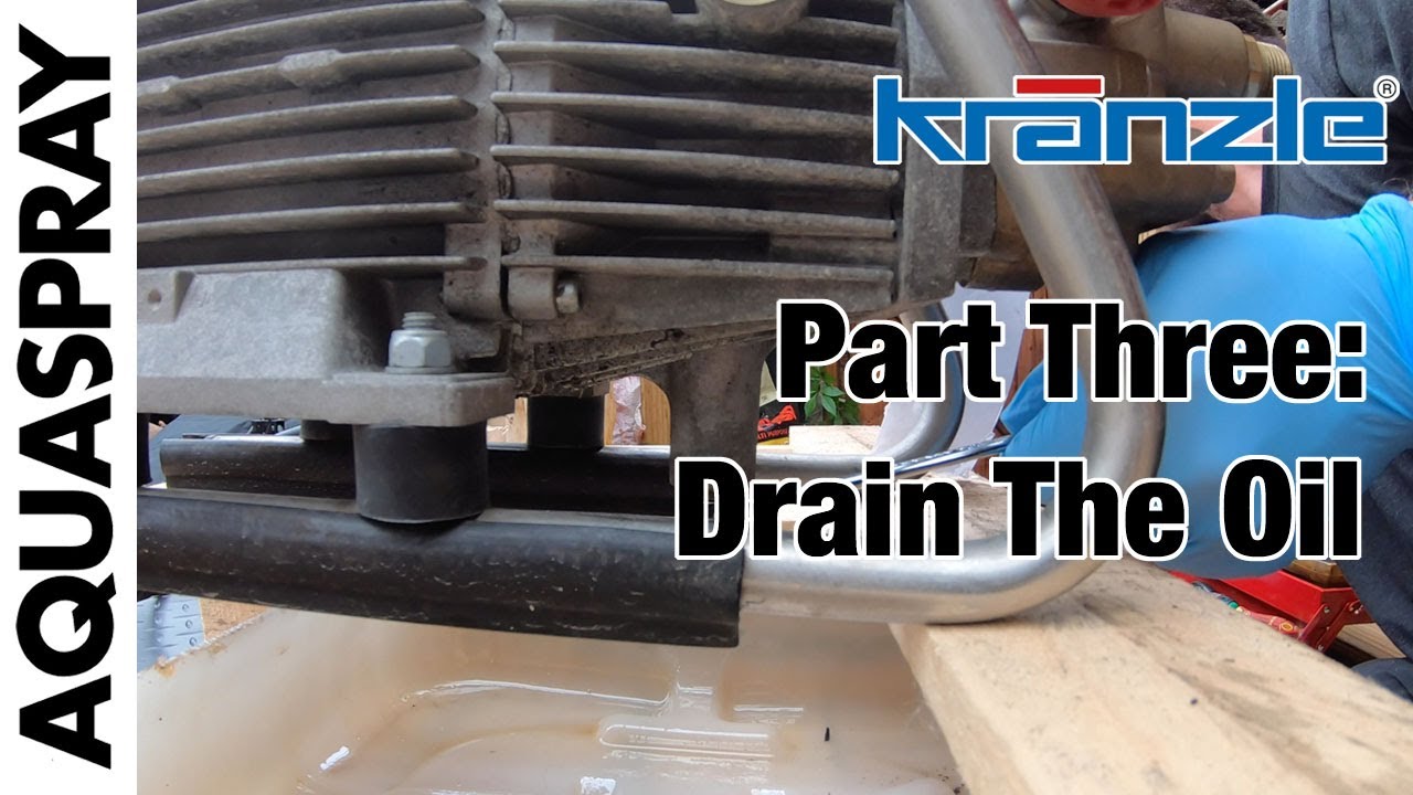 Full Service BreakDown | Part three | Draining the Oil