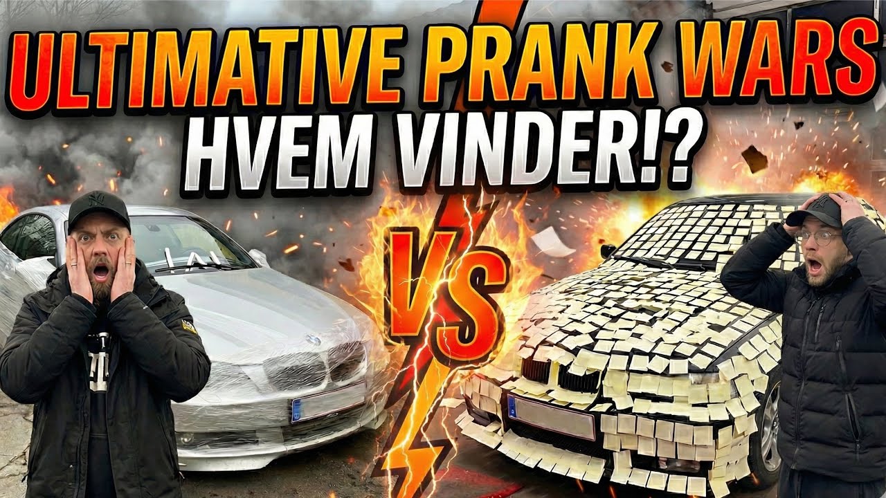 STINKBOMBE I BILEN! 🤢 (vi kastede næsten op)