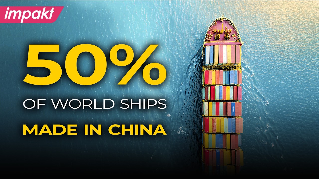 Comment la Chine est devenue le leader mondial de la construction navale