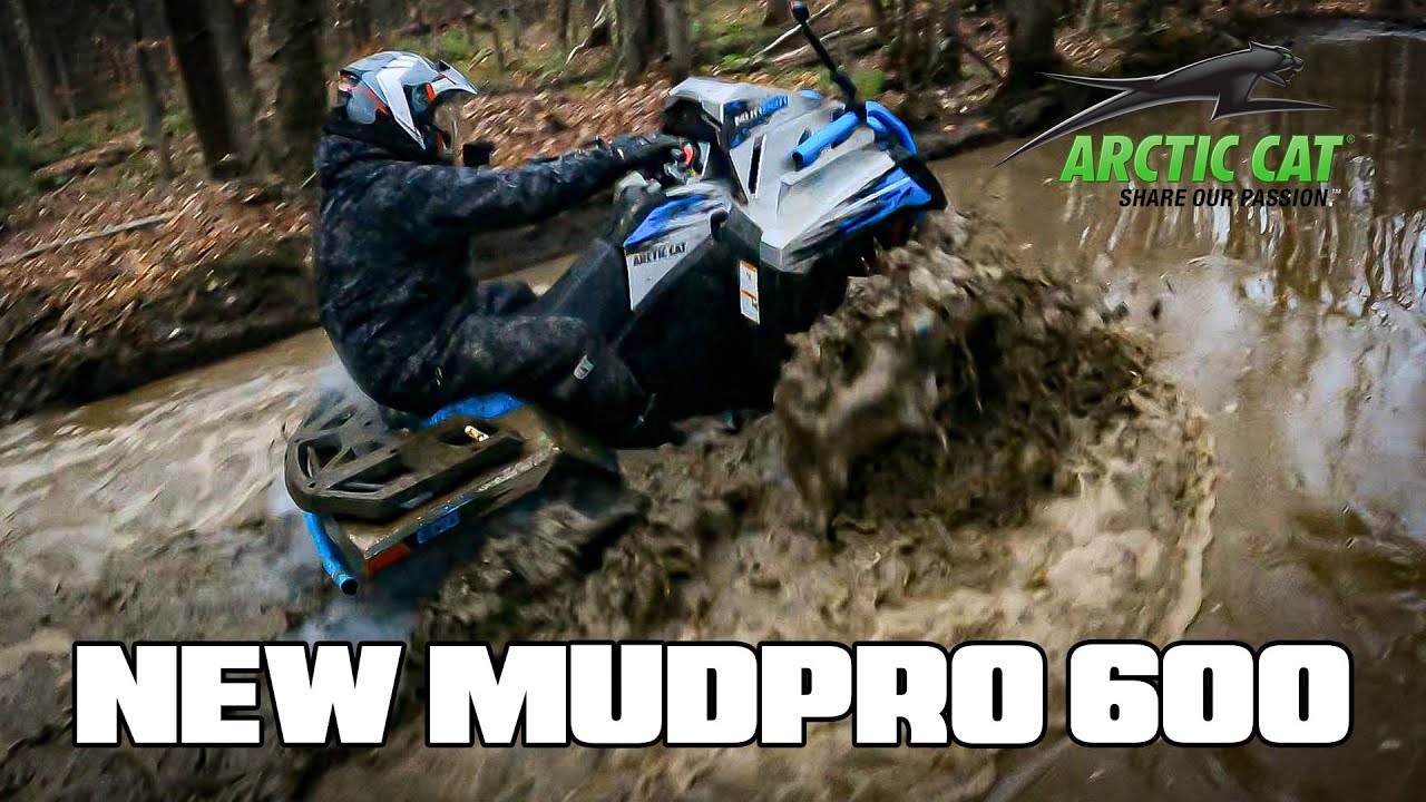 Going mudding with the new 2023 Arctic Cat Mudpro 600
