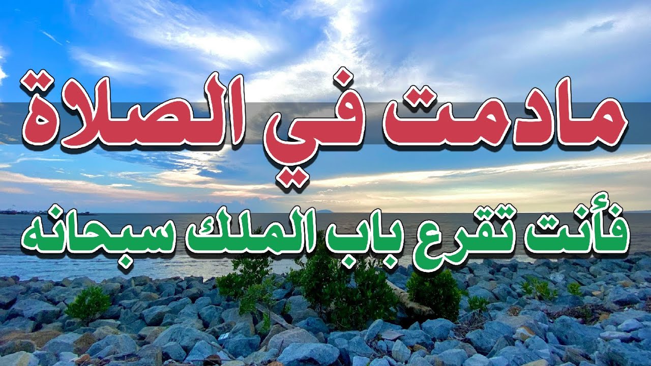 مادمت في صلاة فأنت تقرع باب الملك سبحانه - الشيخ ناصر آل زيدان الغامدي